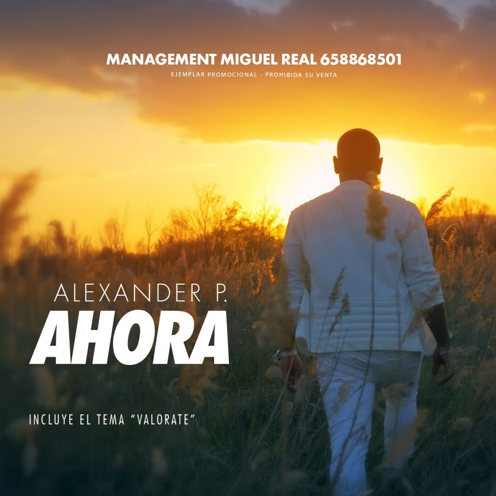 portada cd single ahora Alexander P