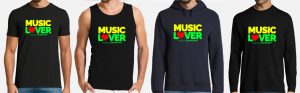 CAMISETAS CHICO MUSIC LOVER